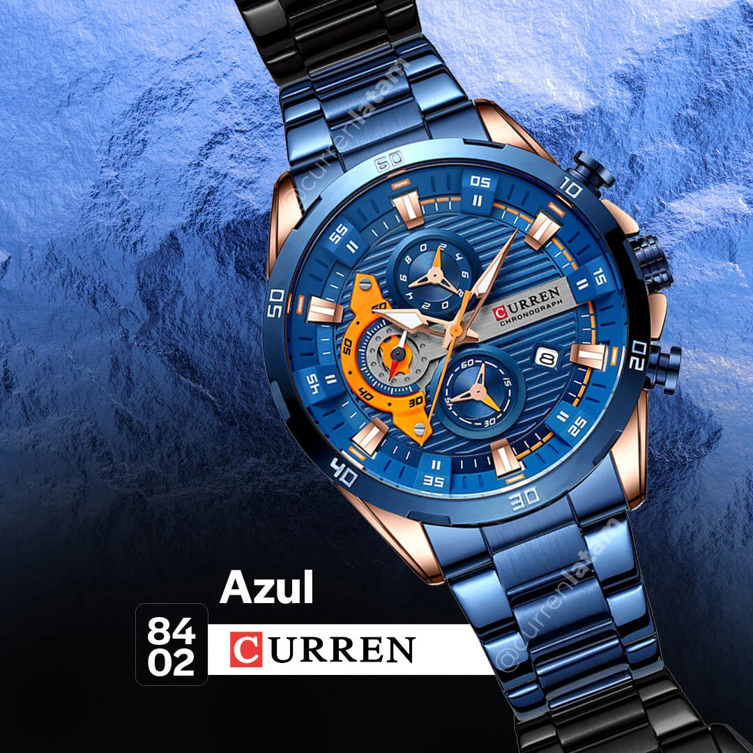 RELOJ CURREN 8402 ORIGINAL ELEGANTE | + Bolsa de regalo