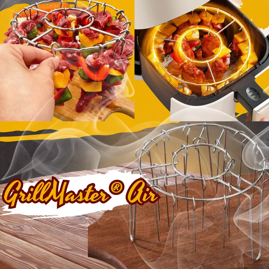 GrillMaster® Air – Convierte tu airfryer en una parrilla profesional.