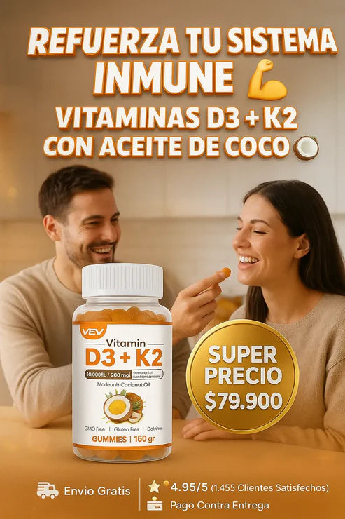 Gomas D3+K2 | Advanced Complex™