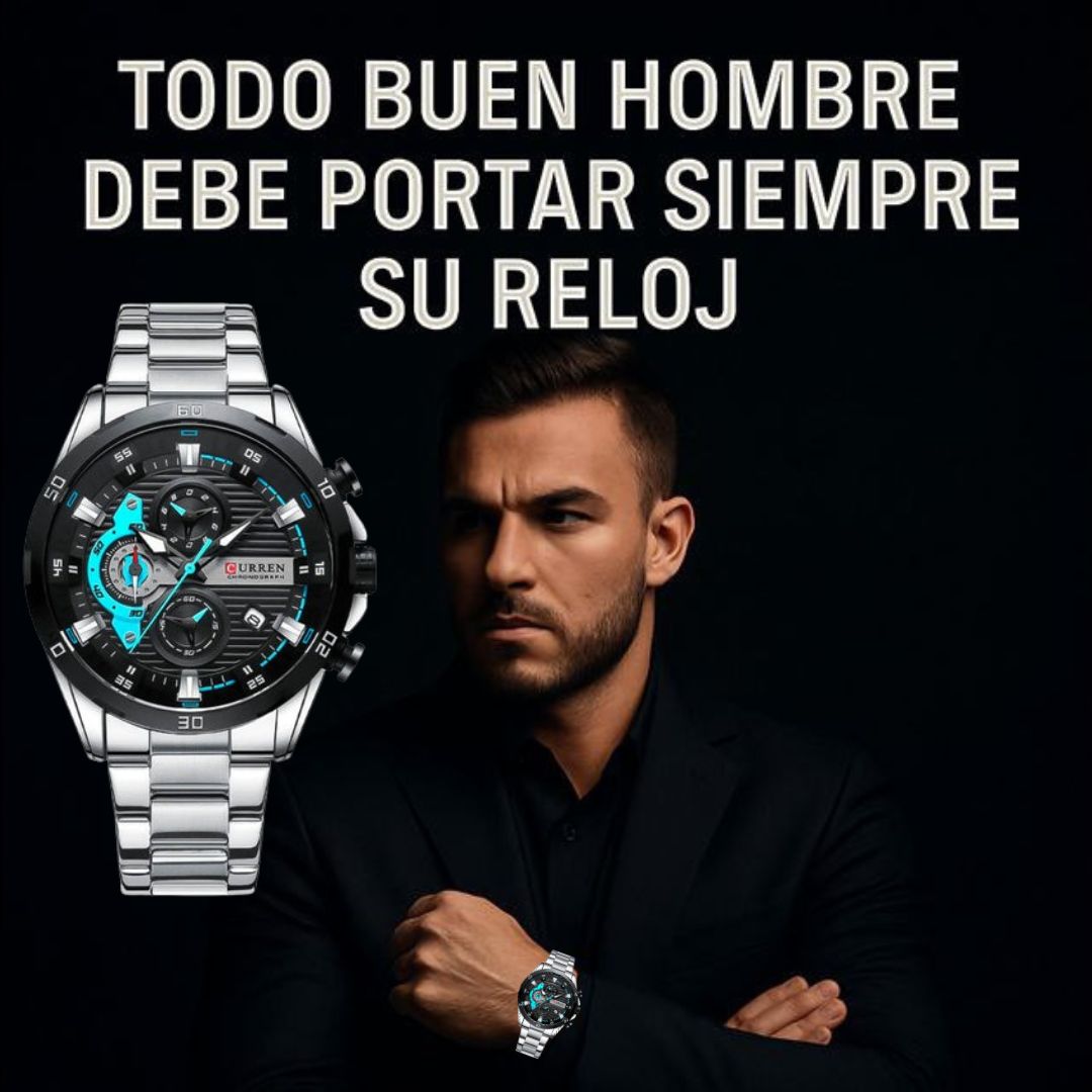 RELOJ CURREN 8402 ORIGINAL ELEGANTE | + Bolsa de regalo