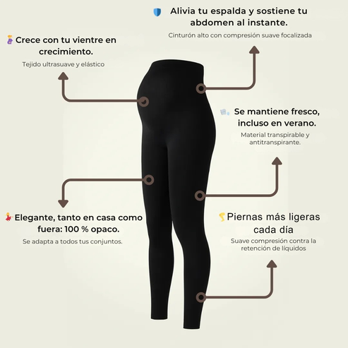 MaternaFlex™ – Alivio lumbar y ajuste que crece contigo