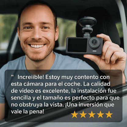 Cámara DashCam 360° | Seguridad total para tu vehículo